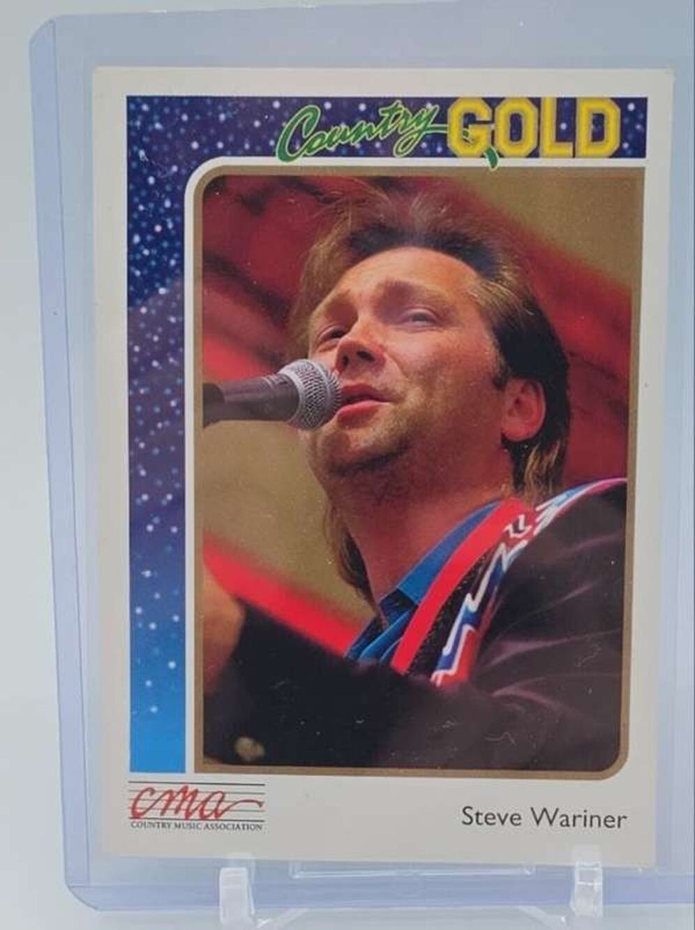 1992 Sterling Country Gold #19 Steve Wariner Card